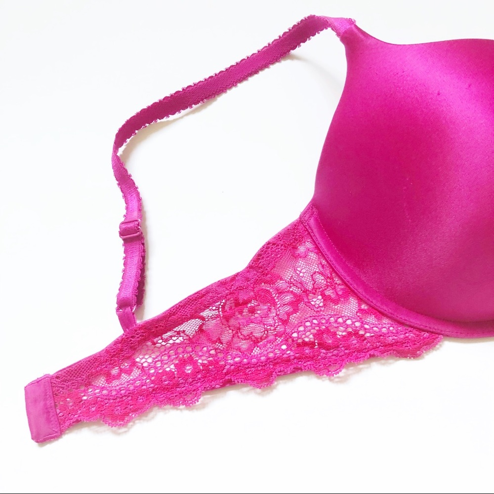 Maidenform Magenta Feeling Sexy Ultimate Gel Push Up Bra Style 8829 Size 38D - Picture 11 of 16